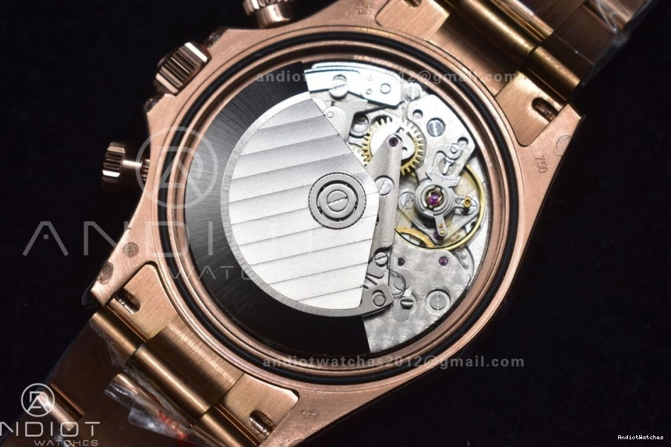 on TWF Edition Bracelet RG 428 Dial Black Crystal Rainbow YG 116595RBOW Best A Daytona Classic 0719